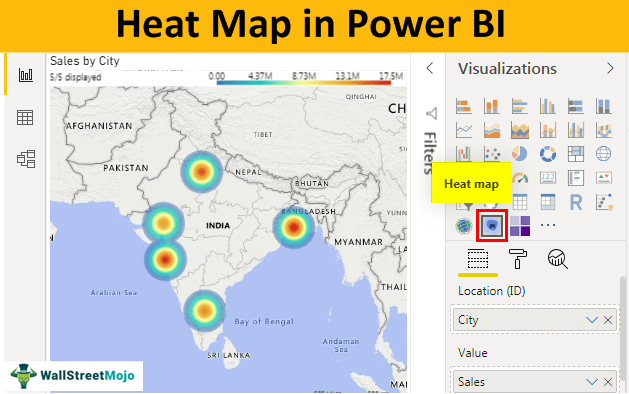 Power bi тепловая карта